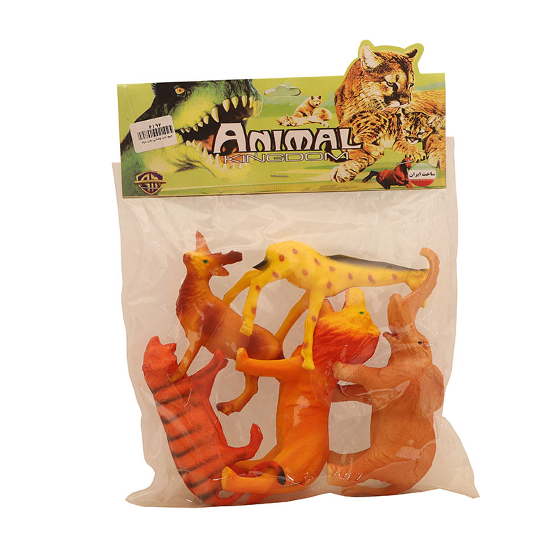 پک حیوانات وحشی با بدن نرم  پک حیوانات وحشی با بدن نرم